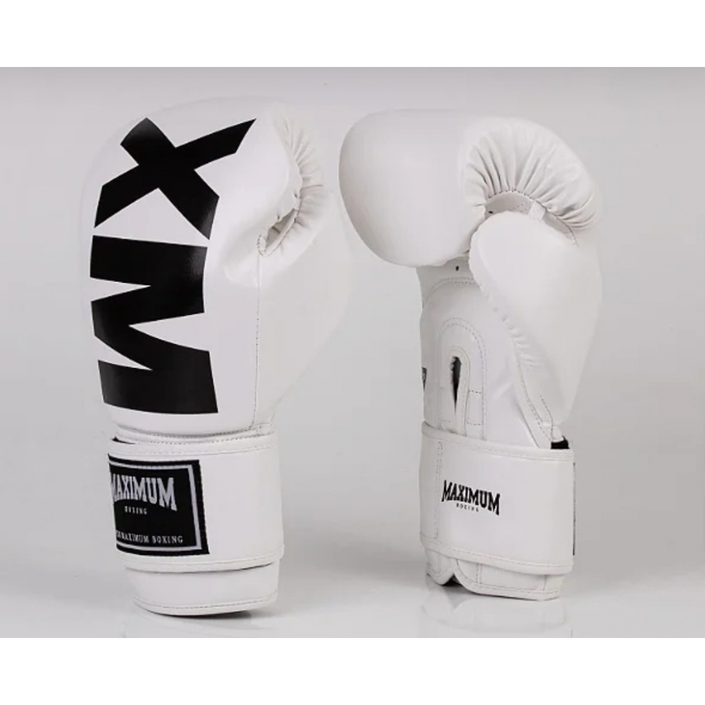 Luva Maximum MXM Inverse White/Black