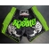 Shorts de Muay Thai  Lumpinee Original Tailândes Preto/Verde