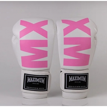 Luva Maximum MXM  White/Pink