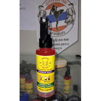 Oleo de Aquecimento Pre e Pos Treino Jefferson Thai 120ml