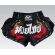 Shorts de Muay Thai Estilo Tailandês Go Fight Sak Degrade Red