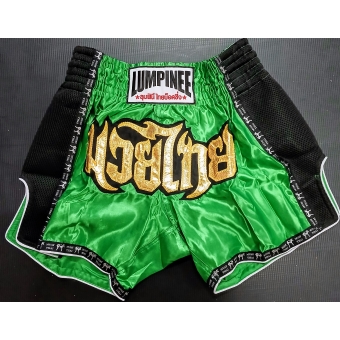 Shorts de Muay Thai  Lumpinee Original Tailândes Verde