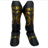Caneleira Pulser 30mm Preto com Dragão Dourado