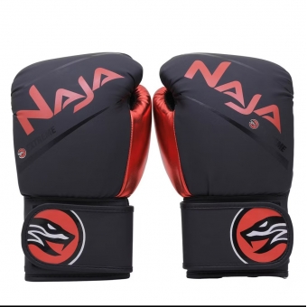 Luva Naja Extreme Preta /Vermelha