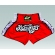 Shorts de Muay Thai Estilo Tailandês Go Fight NW Red Top Séries