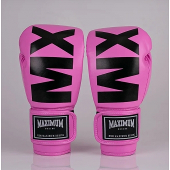 Luva Maximum MXM Pink /Preto