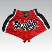 Shorts de Muay Thai Estilo Tailandês Go Fight Basic Dragão Vermelho