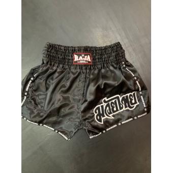 Shorts de Muay Thai  Raja Original Tailândes Preto