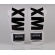 Luva Maximum MXM Inverse White/Black