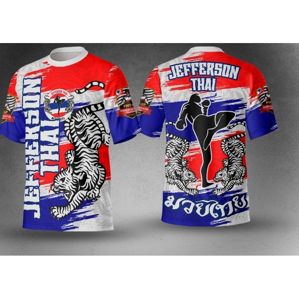 Camiseta Muay Thai Jefferson Thai  FPS 50 (FTT)