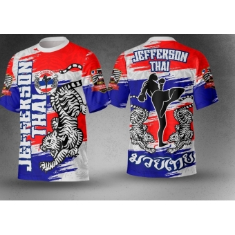 Camiseta Muay Thai Jefferson Thai  FPS 50 (FTT)