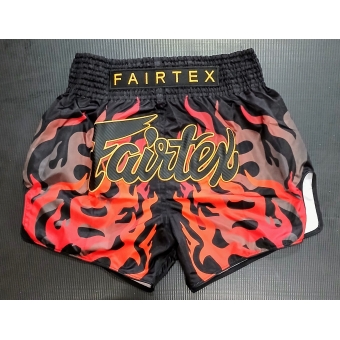 Shorts de Muay Thai  Fairtex Original Tailândes Preto