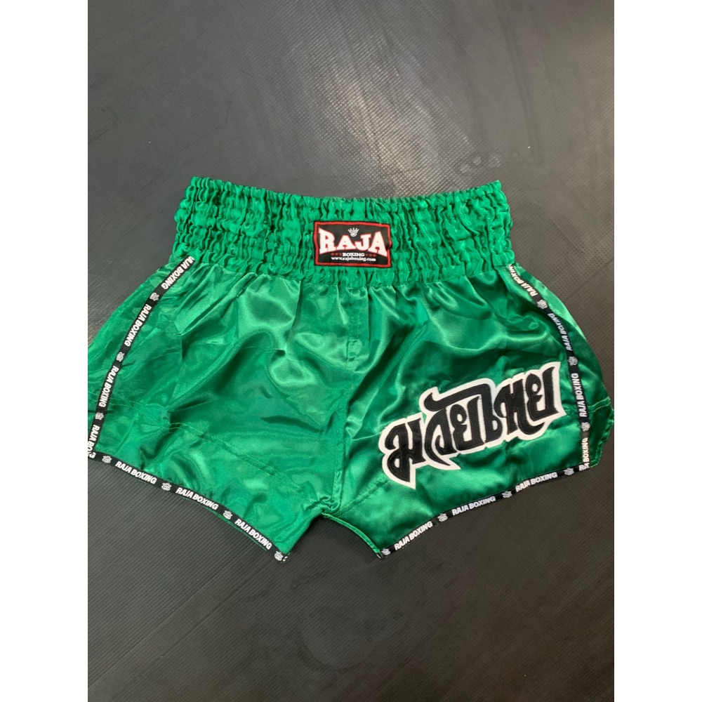 Shorts de Muay Thai  Raja Original Tailândes Verde